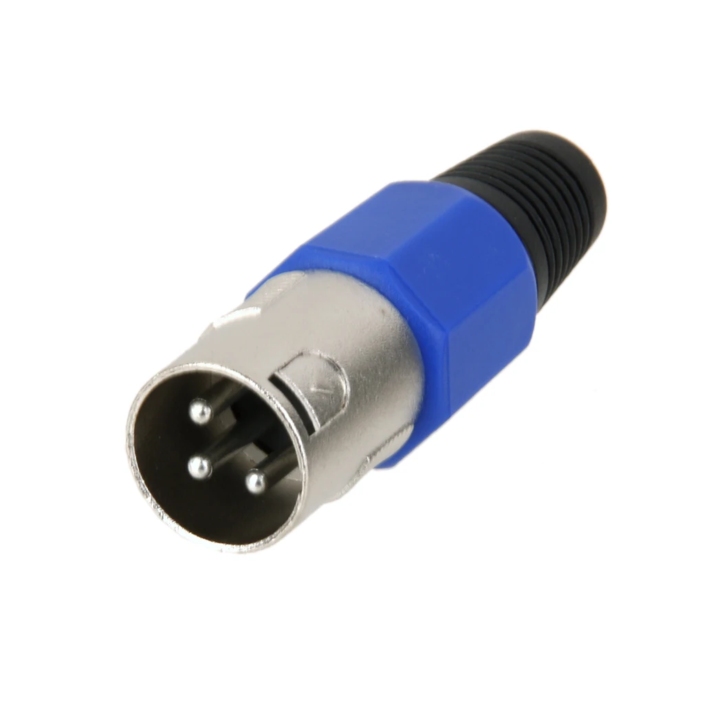 XLR 3 контактный разъем для микрофона Аудио микрофона|Детали и аксессуары