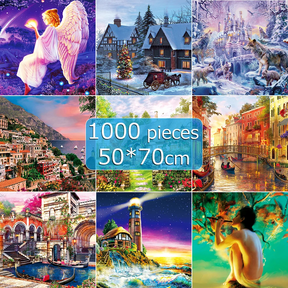 Пазл пейзаж 50*70 см 1000 шт.|Пазлы| |