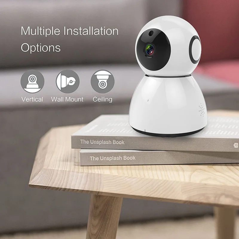 Tuya Smart Life 1080P Беспроводная CCTV WiFi P2P ip-камера безопасности Детский монитор работает