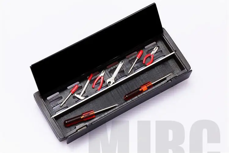 

AJRC Suitable for 1/10 simulation climbing car TRAXXAS TRX4 Defender D90 RC4WD D110 SCX10 AXIAL tool box toolbox can be opened