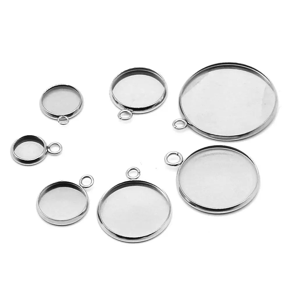 Комплект из двух колец и подвесок ручной работы нержавеющей стали | Украшения