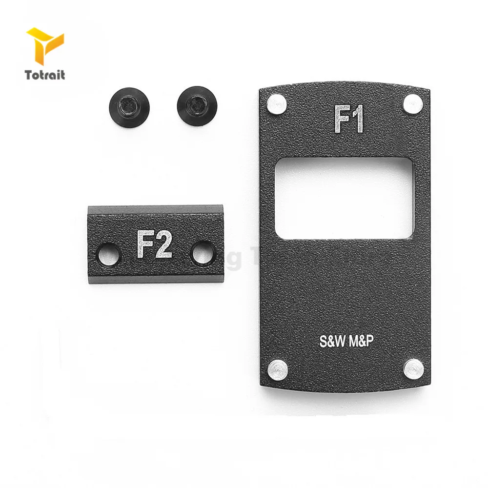 Установите вихревой/веномовый Micro Red Dot Sight Mount Base Adapter Plate For 17/19 Glock Colt 1911 Beretta 92 Guns XD S