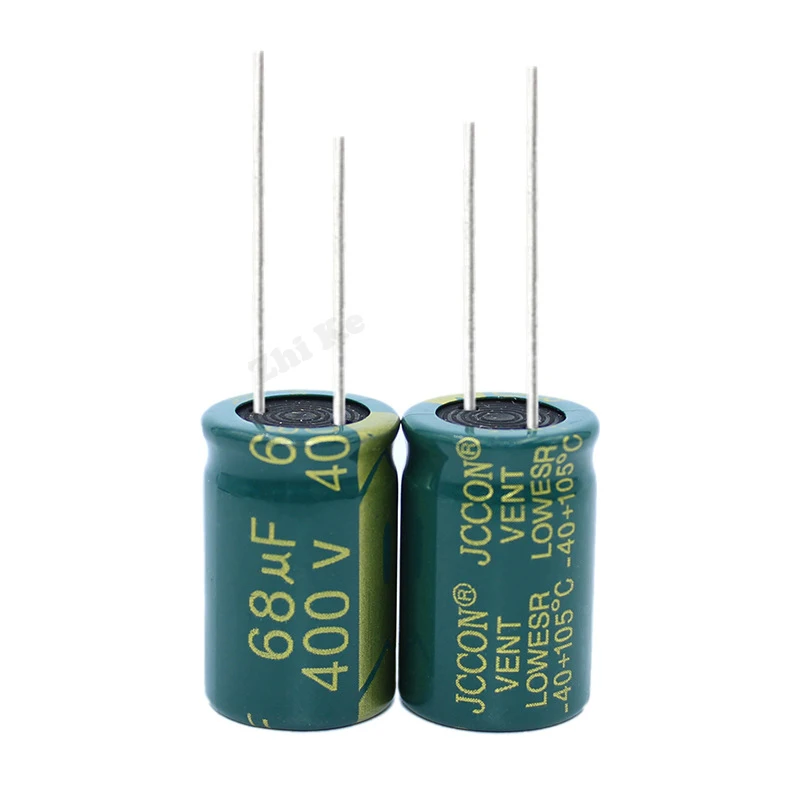 Электролитический конденсатор алюминиевый низкого ESR 68 мкФ 400 В 16*22 мм, 5 шт. Высокочастотные электрические конденсаторы 20% наращивания.