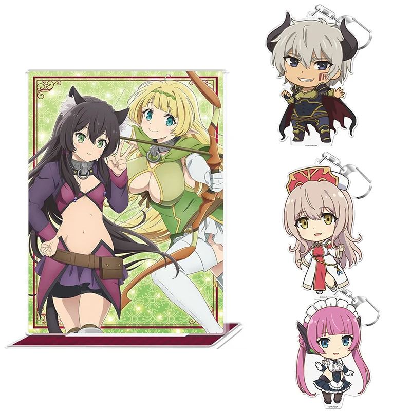 

Anime Isekai Maou to Shoukan Shoujo no Dorei Majutsu Takuma Sakamoto Acrylic Stand Model Desktop Decor Keychain Pendant Toy