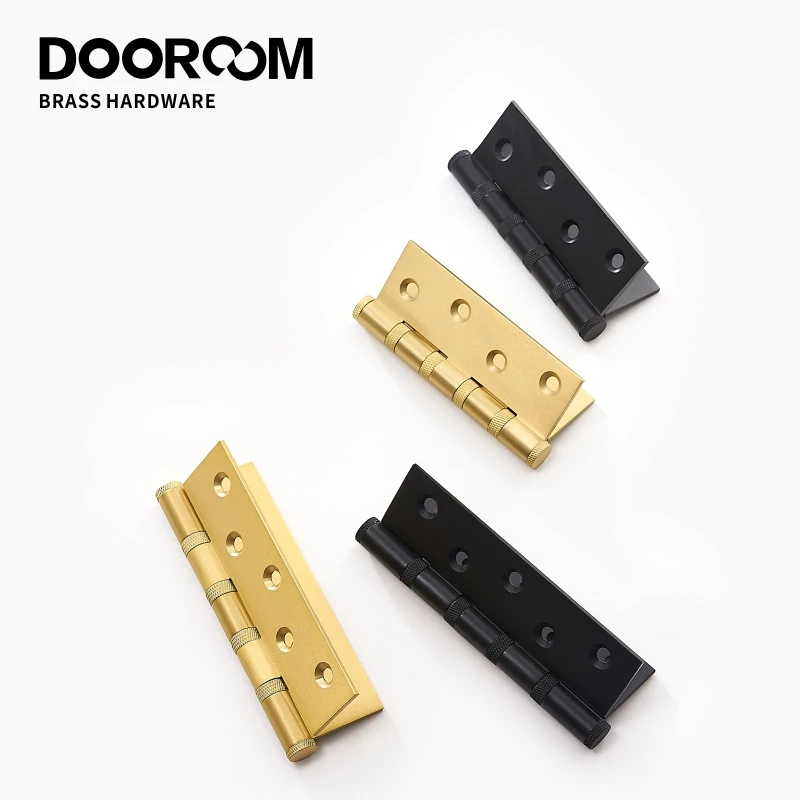 1 шт. дверные петли из латуни свободный слот плавное утолщение бесшумный ручки 4
