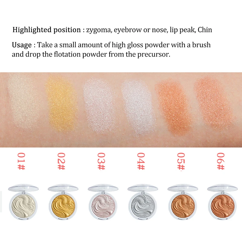 Ladies Highlighter Concealer Freckle Dot Cover Whitening Skin Eye Dark Makeup Cosmetics Easy To Color W1 | Красота и здоровье