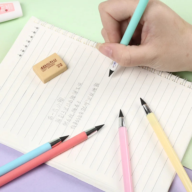 

6 шт./компл. неограниченная технология, вечная Зеленая экологическая Новинка, ручка без чернил, инструмент для рисования эскизов