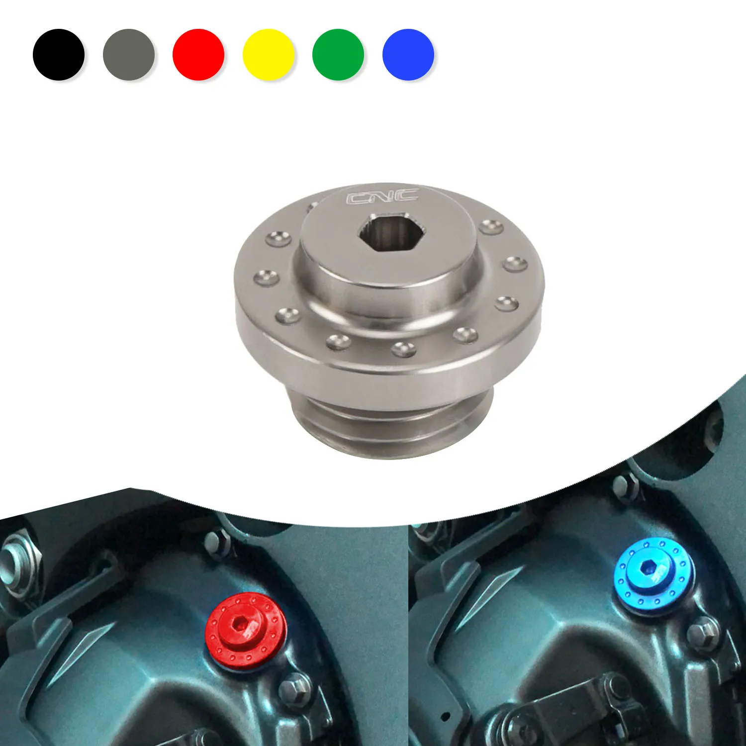 

Motorcycle Accessories Moto Engine Oil Filler Cap Universal M20*2.5 For Ducati Monster 696/795/796/797/821 1100EVO 1200/1200S