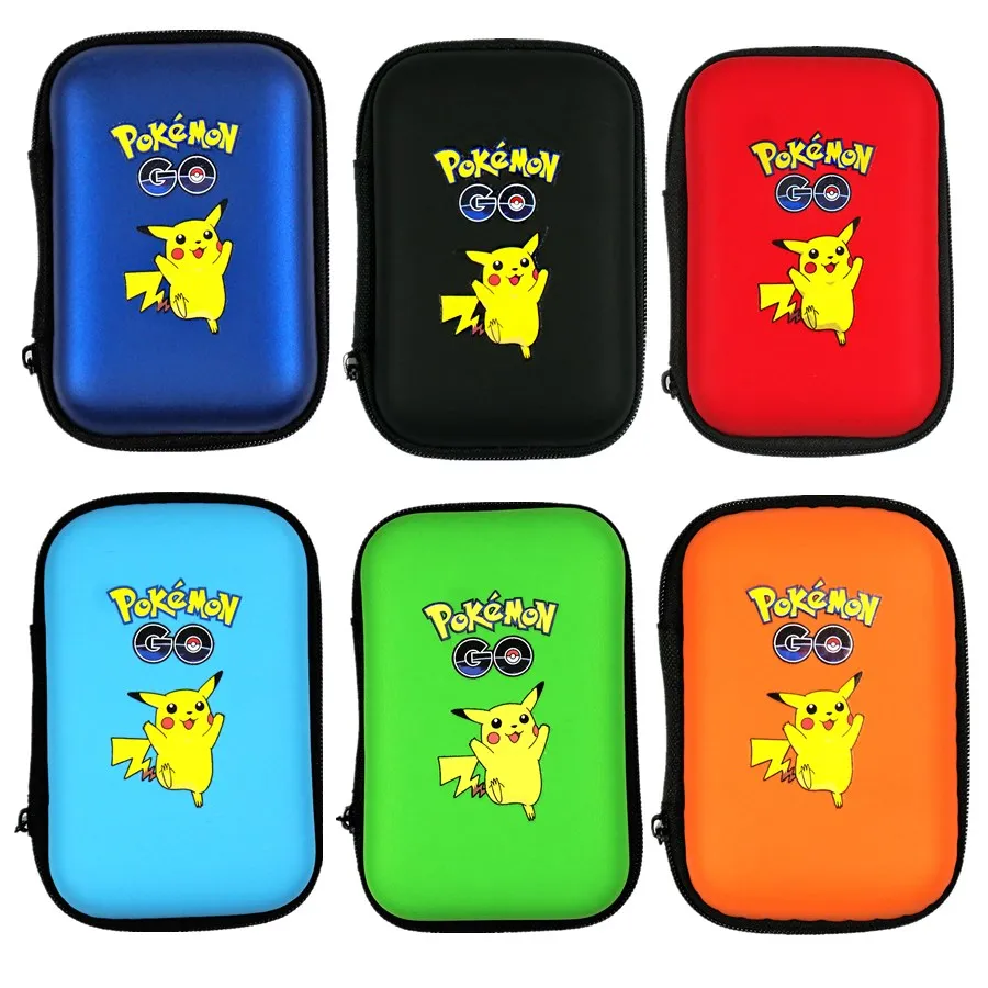 

Держатель для карт с 60 емкостью, Жесткий Чехол для альбома, держатель для карт с покемонами, Пикачу, коробка для хранения карт с покемонами