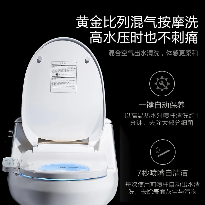 Умный Унитаз с функцией трения цельный Многофункциональный комнатный туалет