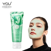 you green tea cleansing solid mask purifying clay stick mask oil control whitening skin care anti acne remove blackhead mud mask