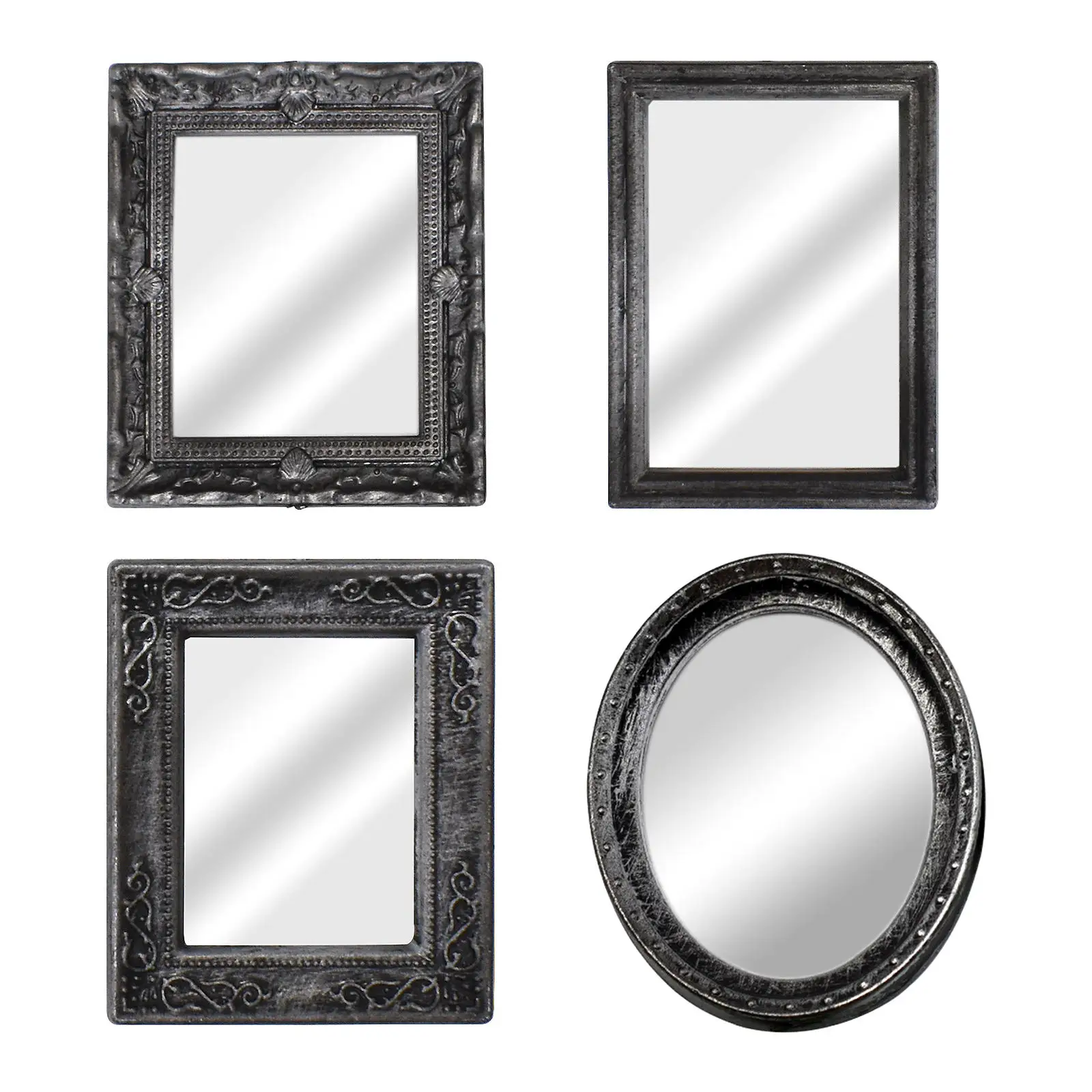 

Миниатюрные зеркальные аксессуары для кукольного домика для девочек, игрушки, рождественский подарок