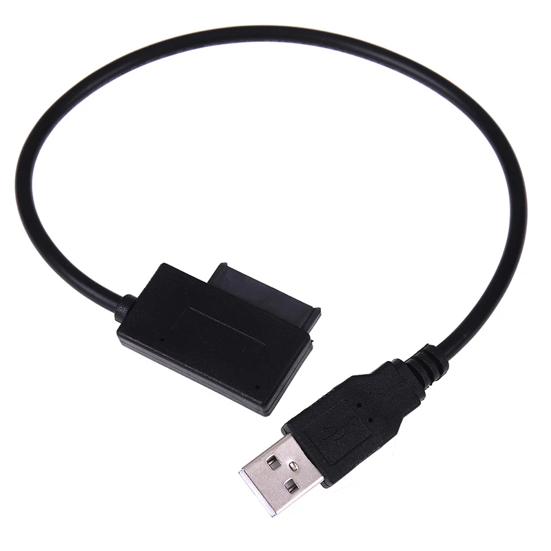 

1 шт. Usb к 7 + 6 13pin тонкий Sata/ide Cd Dvd Rom Оптический привод кабель адаптер для ноутбука