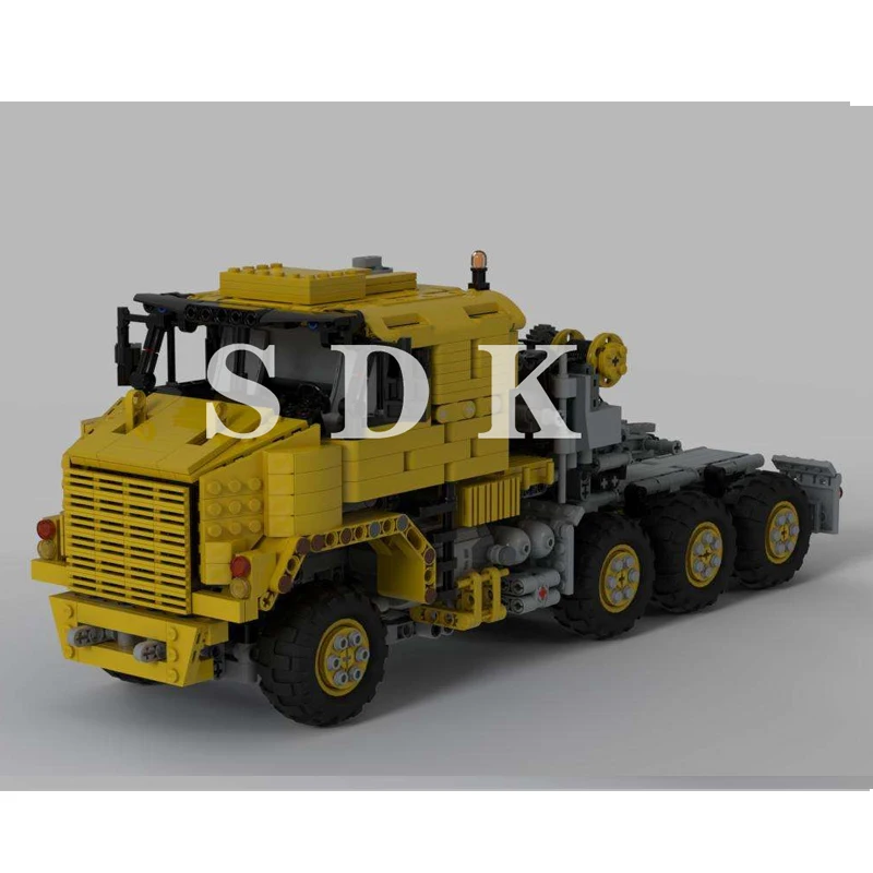 MOC Oshkosh M1070 большие армейские танковые блоки головоломки совместимые с Lego|Блочные