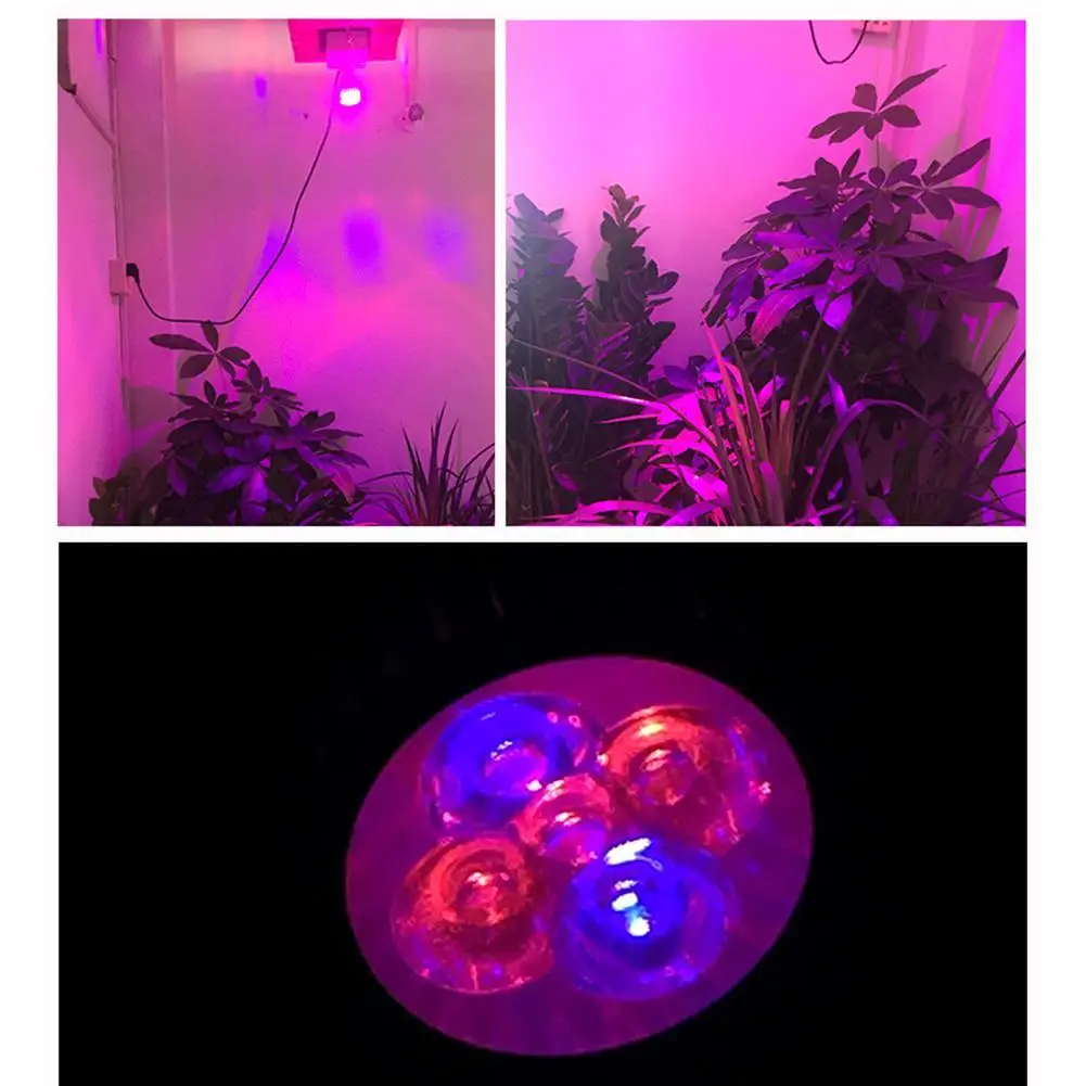 E27 светодиодный внутренняя промышленная лампа 5-бусины освещение для теплицы