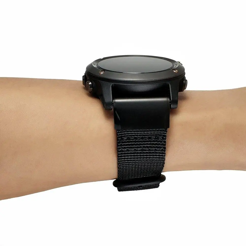 Fenix 6X браслет из нержавеющей стали Металл Quick Fit 26 мм/22 мм NATO нейлоновый ремешок для часов Ремешок для Garmin Fenix 5/6X/Fenix 5X/Fenix 3