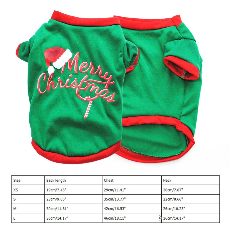 В рождественском стиле фоновая декорация Собака Хлопок футболки Рождественская