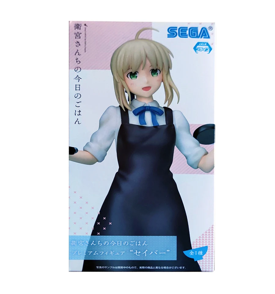 

Original Fate Figures Emiya-san Chi no Kyou no Gohan Saber Matou Sakur Anime Action Figure Model Toy Statue Collectible Figurine