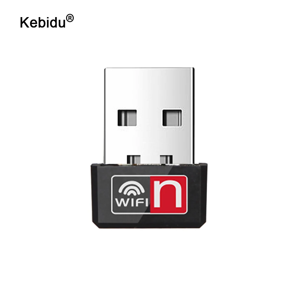 Портативный мини USB адаптер kebidu 150 Мбит/с Wi Fi MT7601 для ПК Ethernet ключ 2 4G сетевая карта