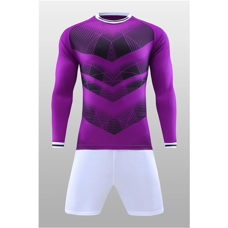 Новая футбольная форма Настраиваемые футбольные майки наборы 2 шт тренировочные