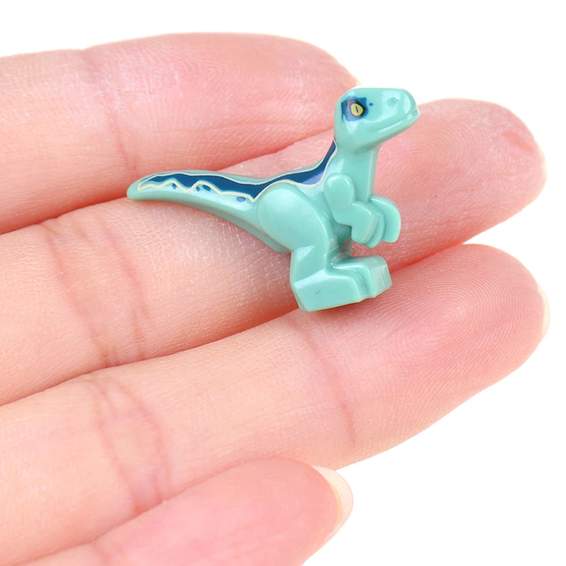 

1PC or 4Pcs Jurassic Dinosaurs Building Blocks Set Kids Toys Irregular Shape MIni Dinos Action Figures Gift