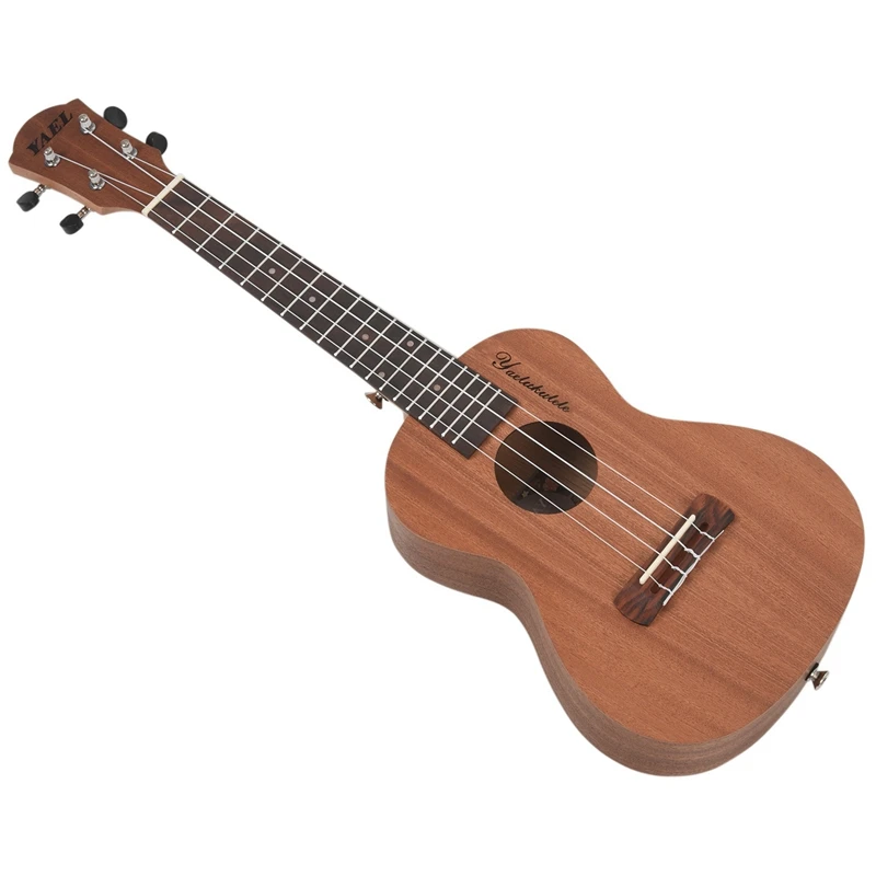 

Yael Concert Ukulele Kits 23 Inch Sapele Wood 18 Fret Hawaii Four Strings Guitar With Bag Tuner Capo Strap Stings Picks Musical