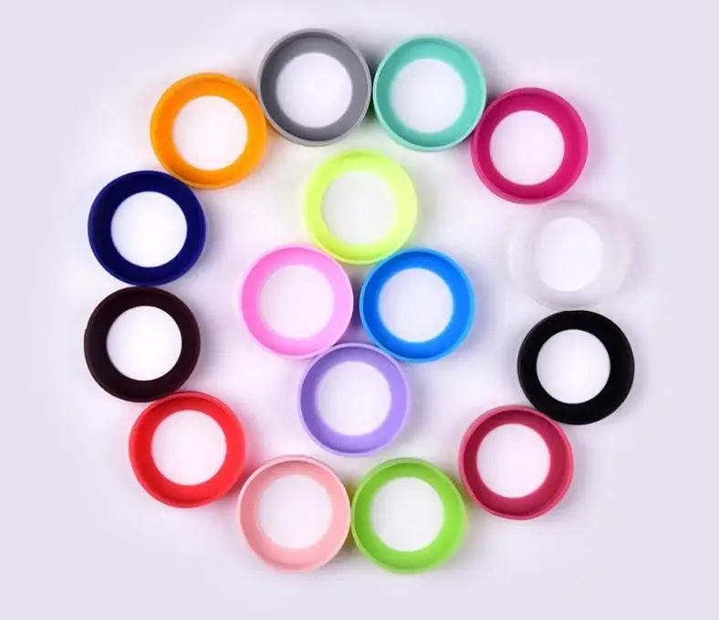 1500 шт. Нижняя Защитная крышка Резиновый рукав с дном силиконовые подставки под