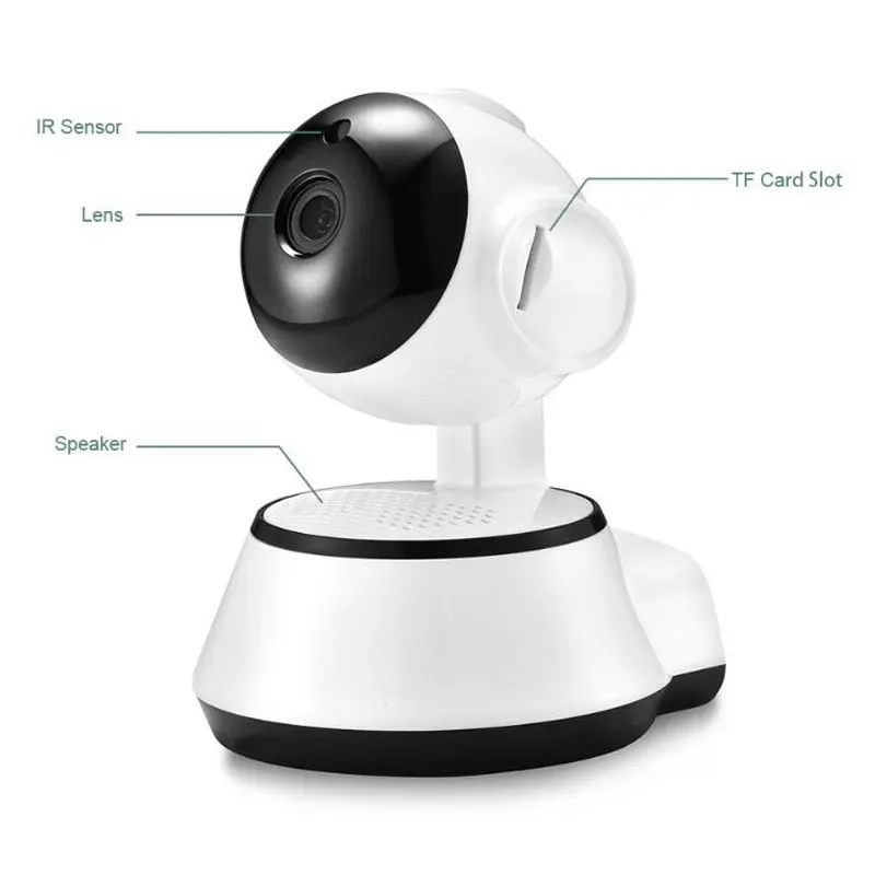 Беспроводная камера видеонаблюдения 720P Wi-Fi | Безопасность и защита