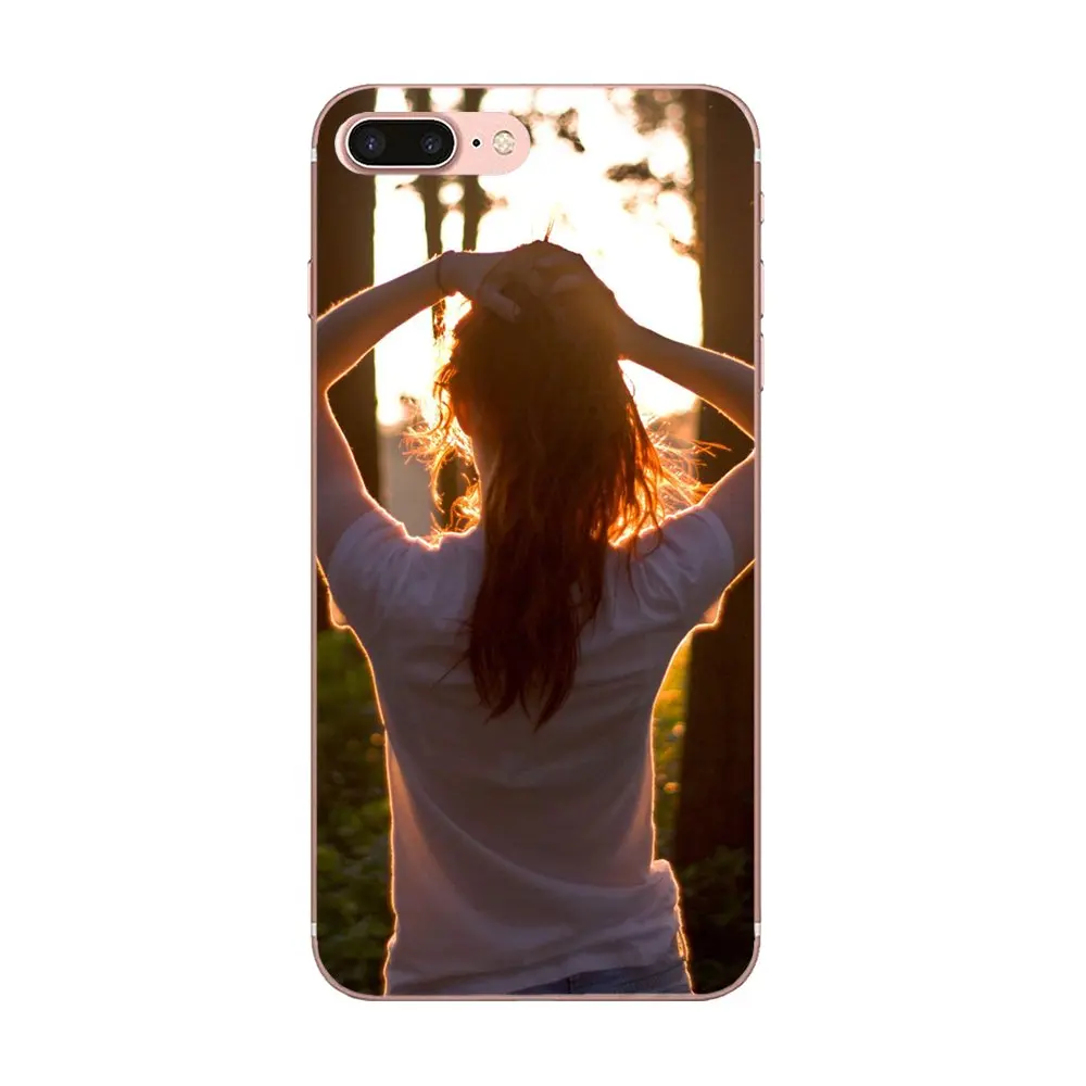 В продаже чехол для телефона Горячая Красивая девушка спереди и сзади тормозного