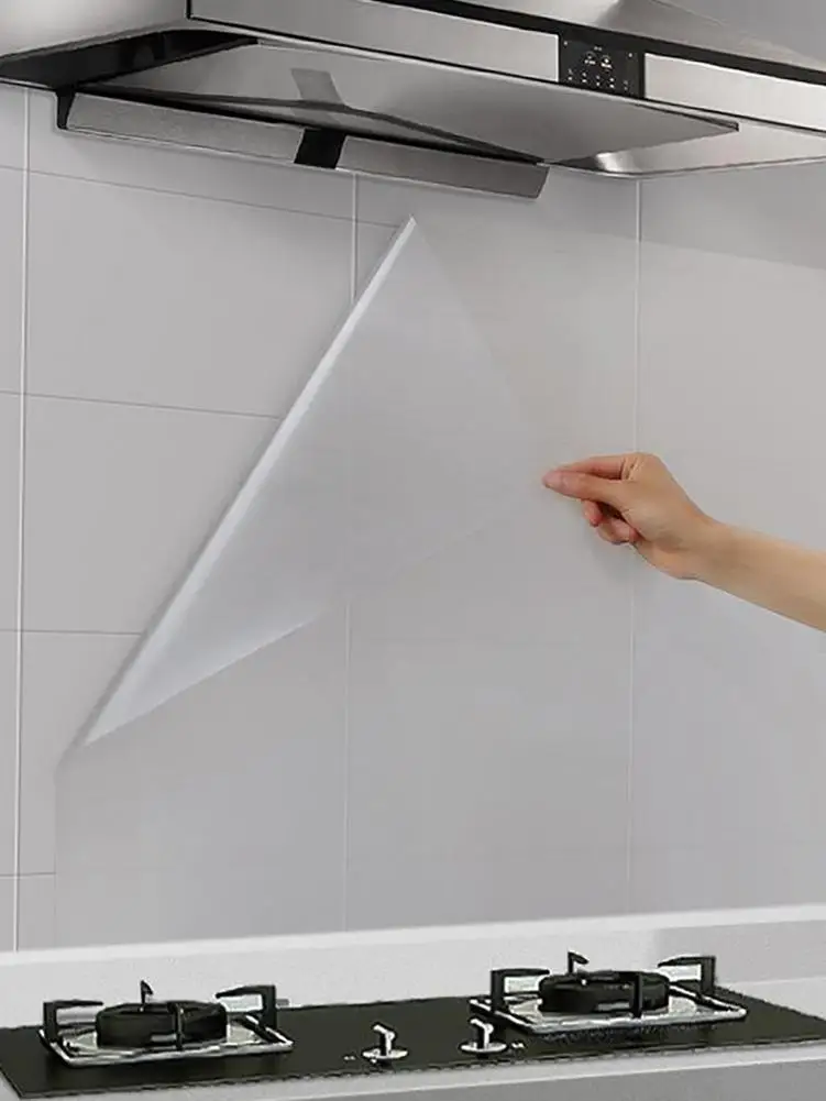 Прозрачная пленка для стен кухонная прозрачная Глянцевая Самоклеящаяся