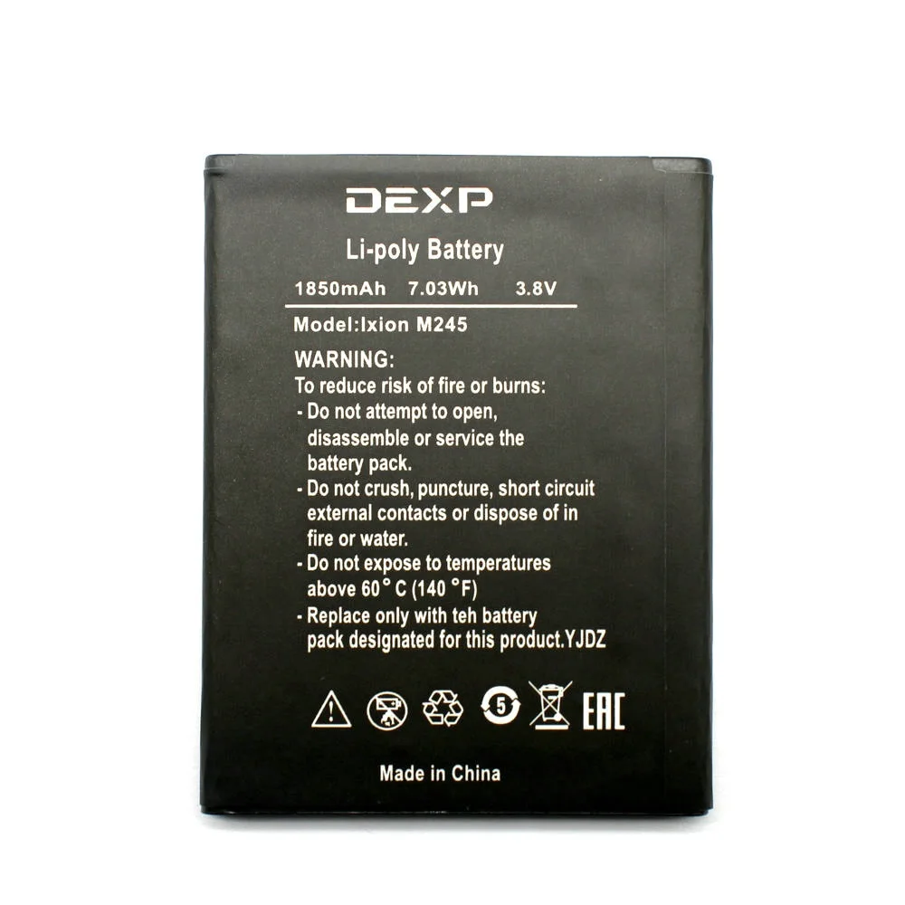 Новейшая литий-ионная батарея 1850 мАч для DEXP Ixion M245 аккумулятор BL-4D-I батареи замены