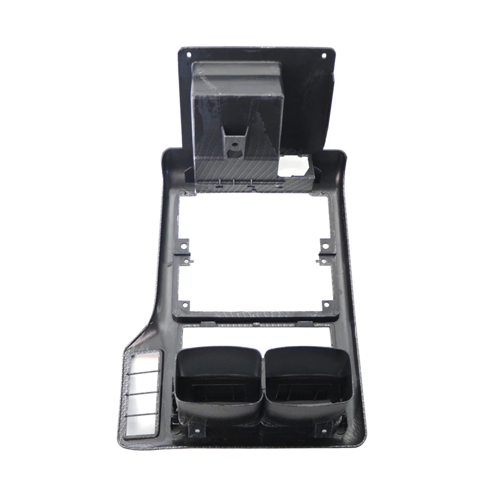 Углеродное волокно ABS внутренняя центральная консоль автомобиля вентиляционная