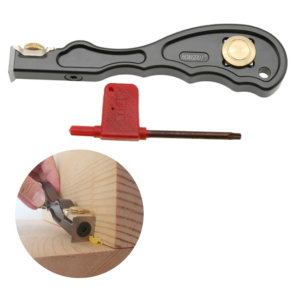 

Aluminum Alloy Glass Glue Blade Scraper Paint Label Remover Woodworking Tool