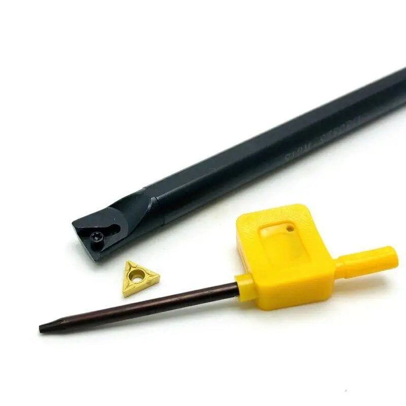 

Lathe Boring Tool Holder S12M-STFCR11 +10pc TCMT110204 TCMT21.51 Carbide CNC Inserts