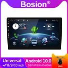 Автомагнитола Bosion PX6, стерео-система на Android 10, с восьмиядерным процессором, GPS, Wi-Fi, BT, IPS, AMP 7851, с поддержкой OBD, SWC, 4 ГБ, 64 ГБ, Типоразмер 1 din