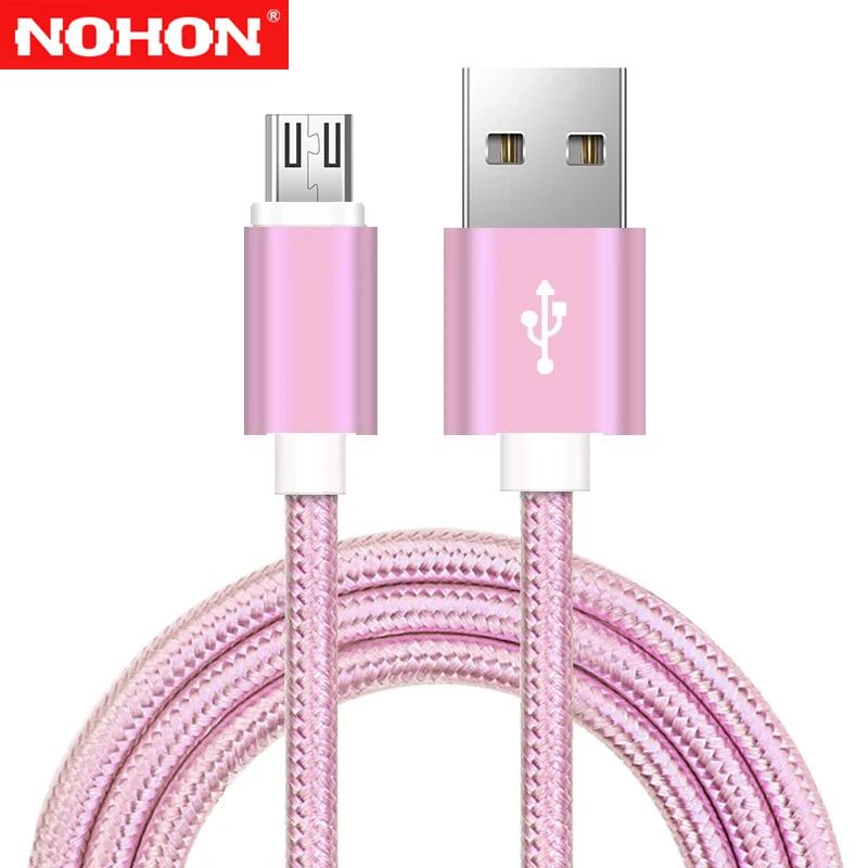 Micro USB зарядный кабель 1 м 2 3 для Samsung S7 Note Edge A5 C5 C8 Xiaomi 4 Redmi 7 6 5 быстрое зарядное