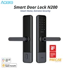 Умный дверной замок Aqara N200, разблокировка по отпечатку пальца, Bluetooth, пароль, NFC, работает с Mijia Apple HomeKit, умная связь с дверным звонком
