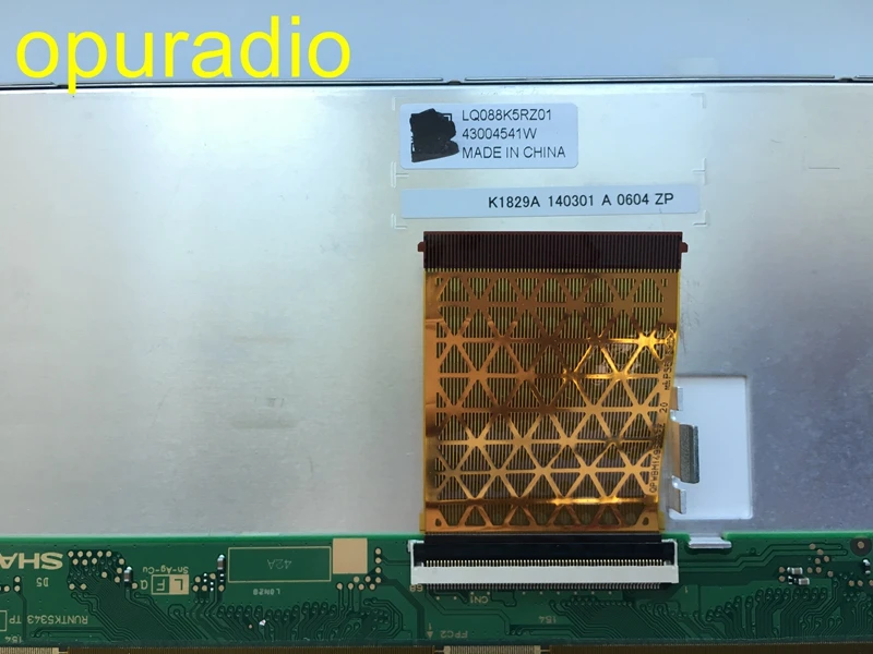 Оригинальный ЖК дисплей Sharpp 8 дюйма LQ088K5RZ01 экран BM 937087001 для Bmw CID F25 X3 2015