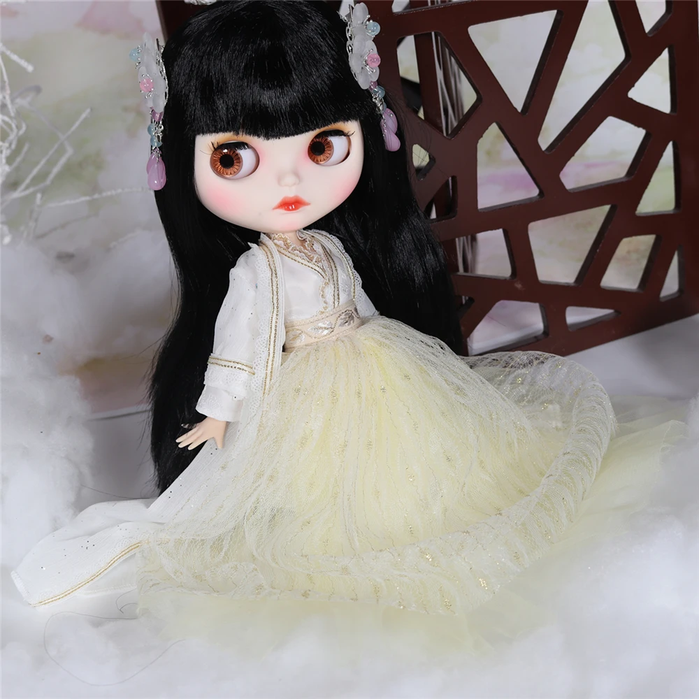 DBS Blyth bjd шарнирное тело 30 см новое матовое лицо белая кожа с одеждой обувью