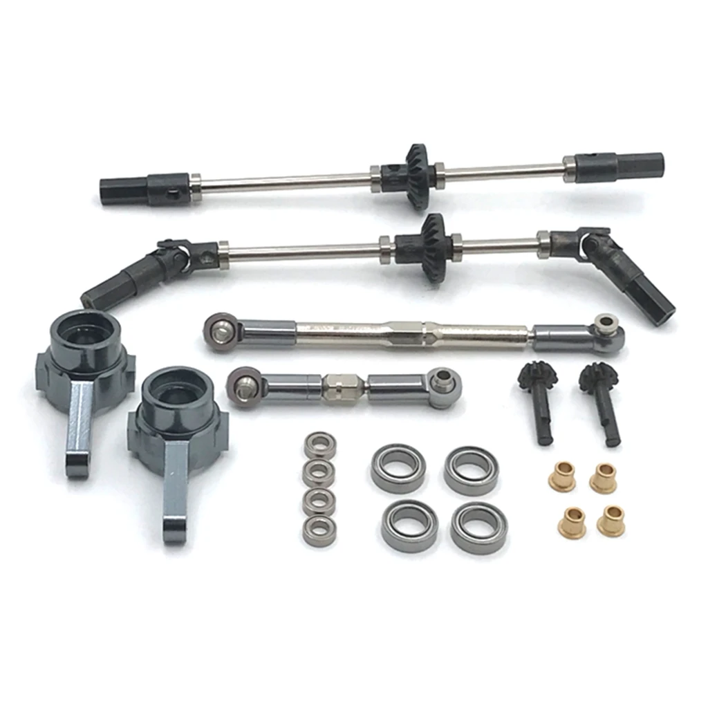 

Metal Axle Shaft, Metal Bearings, Steering Hubs, Pull Rods Accessories for D90 MN99 MN99S MN90 MN96 Climbing Off-Road Car