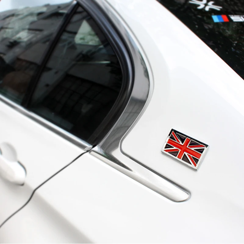 1 шт. 3D Металл Великобритания/США/Германия/Франция/Италия/Швеция/Европейский Флаг