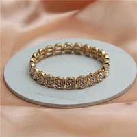 japan and south korea new shiny crystal elastic bracelet thin simple temperament fashion bracelet
