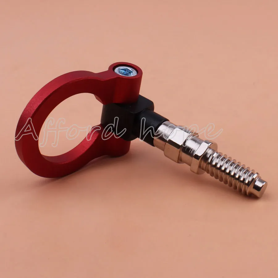 Универсальный 1 комплект красный Алюминиевый автомобильный гоночный трейлер