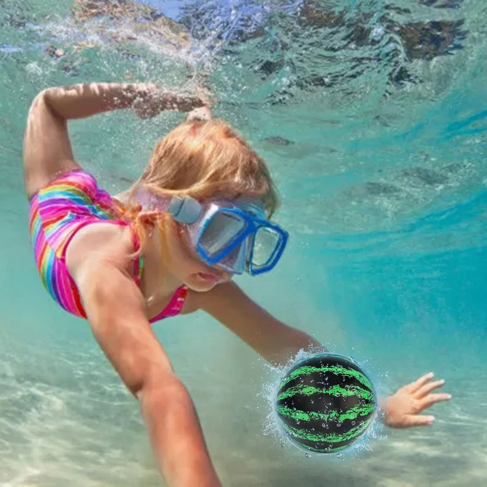 Водные воздушные шары забавные пляжные игрушки для бассейна мяч арбуза игра