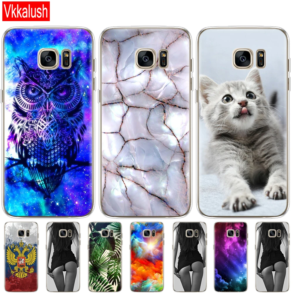 Мягкий силиконовый чехол из ТПУ для Samsung Galaxy S7 Edge мягкий G930F G930FD G930W8