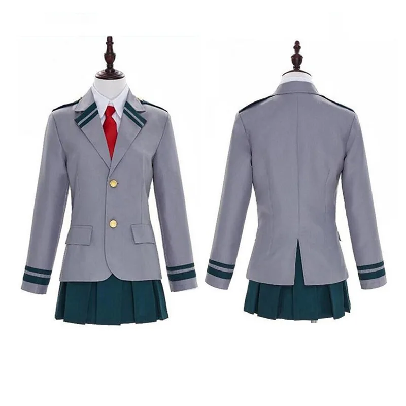 С героями из мультфильма Мой герой костюмы для косплея OCHACO URARAKA Униформа
