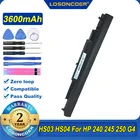 100% Оригинальный LOSONCOER 3600mAh лаптоп с Батарея HS03 HS04 HSTNN-LB6V HSTNN-LB6U для HP 240 245 250 G4 Тетрадь ПК 15-af0XX