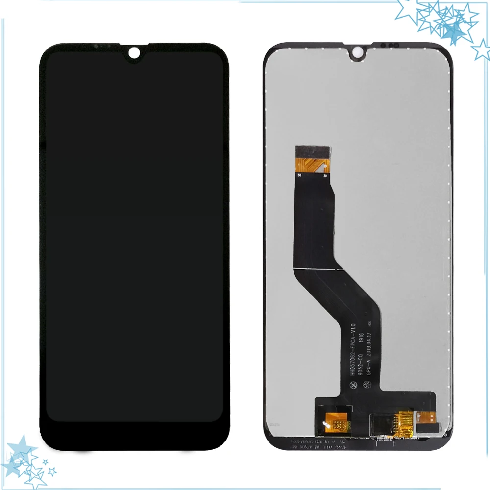 

5.71'' Black For Cubot R19 LCD Display with Touch Screen Digitizer Assembly For Cubot R19 Phone Accessories Replacement Parts