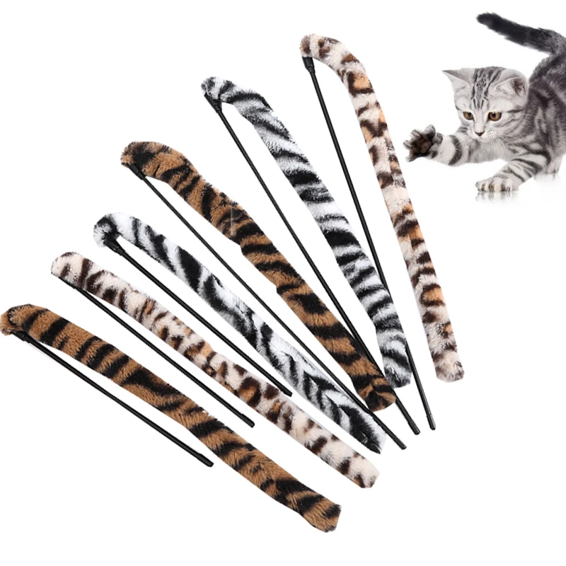 

Cat Teasing Stick Cat Teaser Wand Interactive Toys Pet Cat Supplies Teaser Cat Toys Funny Throwing Toys Interesting Caterpillar