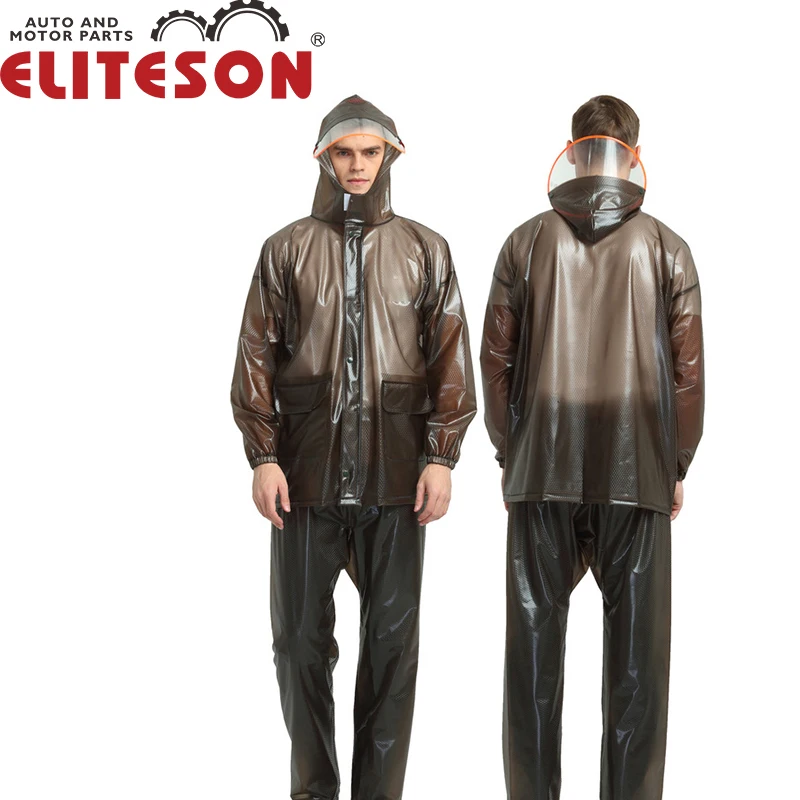 

Eliteson Motorcycle Raincoat For Men Waterproof Rain Pants Unisex Women Rain Suits Motorbike Motocross Dirt Bike Riding Jackets